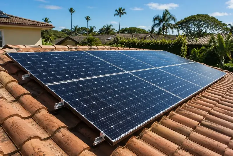 Installation de panneaux solaires à la Chapelle-Glain